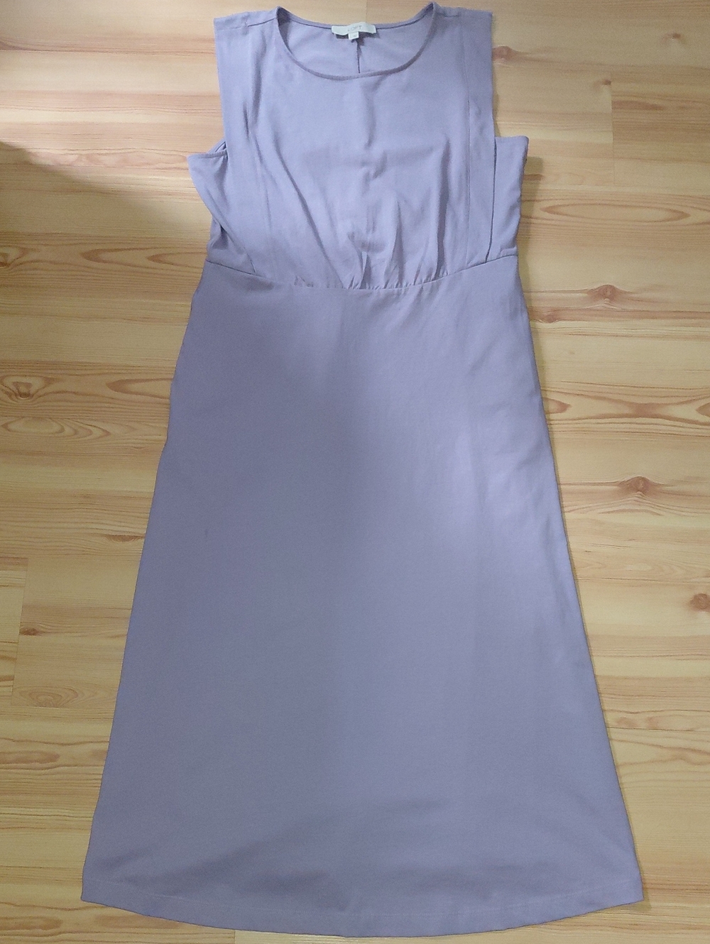 Loft 100% Cotton Sleeveless Lavender Maxi Dress - Size Large